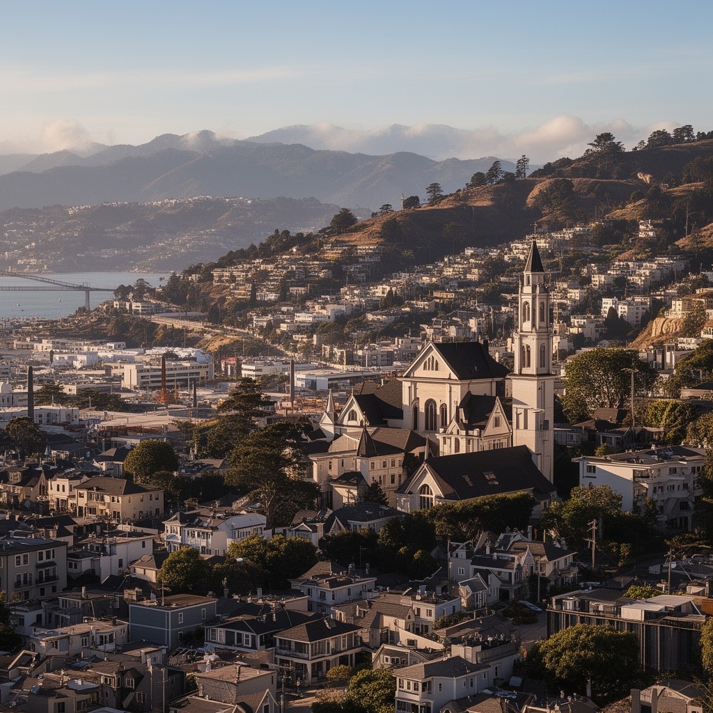 AI-generated illustration of Diocese of California