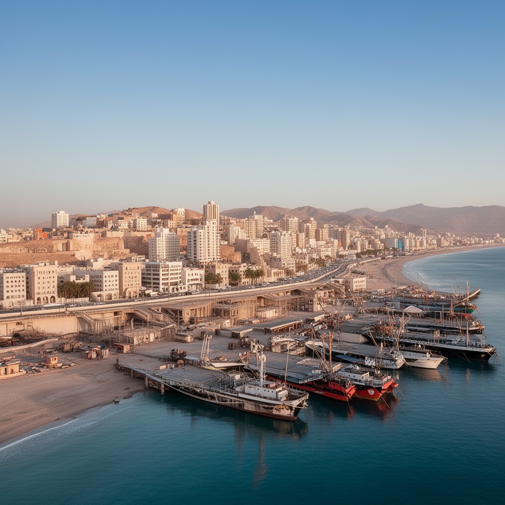 AI-generated illustration of Fujairah