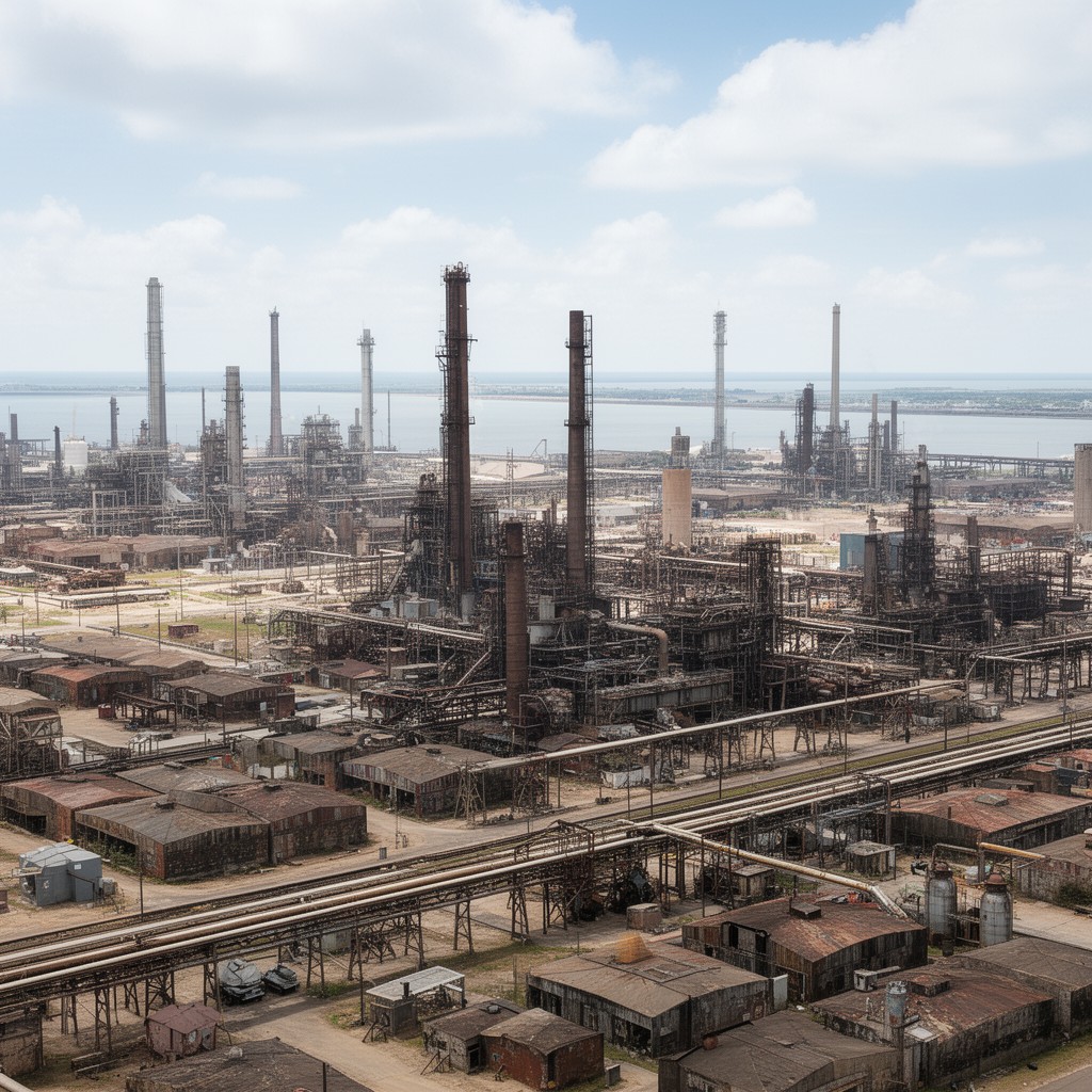 AI-generated illustration of Port Arthur