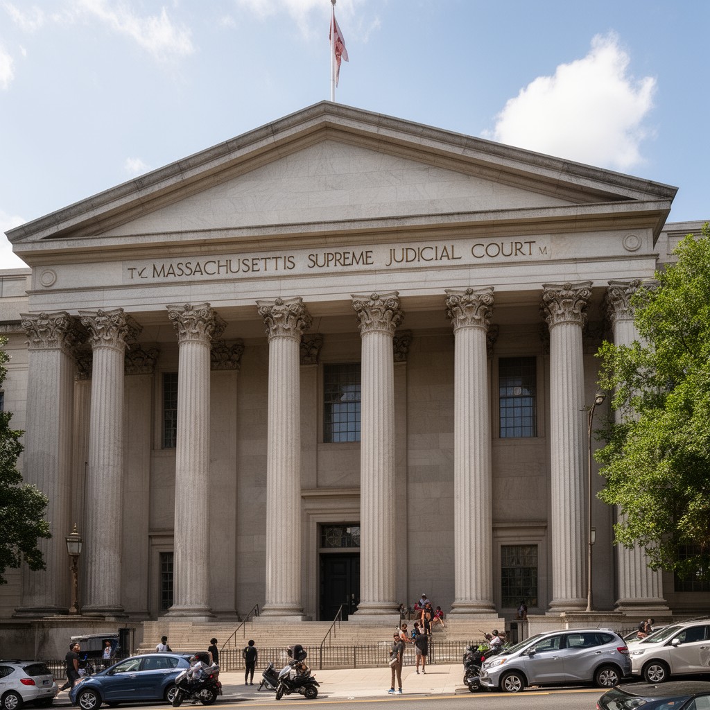 AI-generated illustration of Massachusetts Supreme Judicial Court