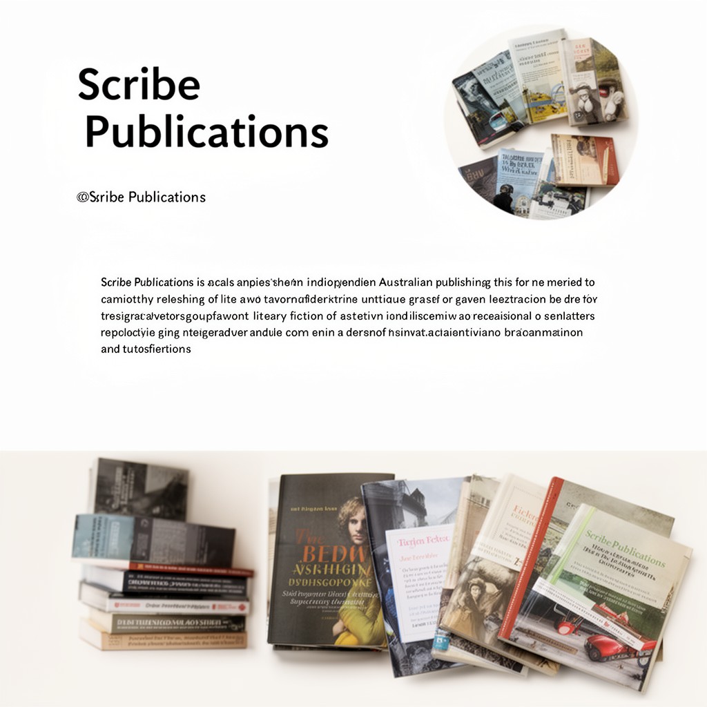 AI-generated illustration of Scribe Publications