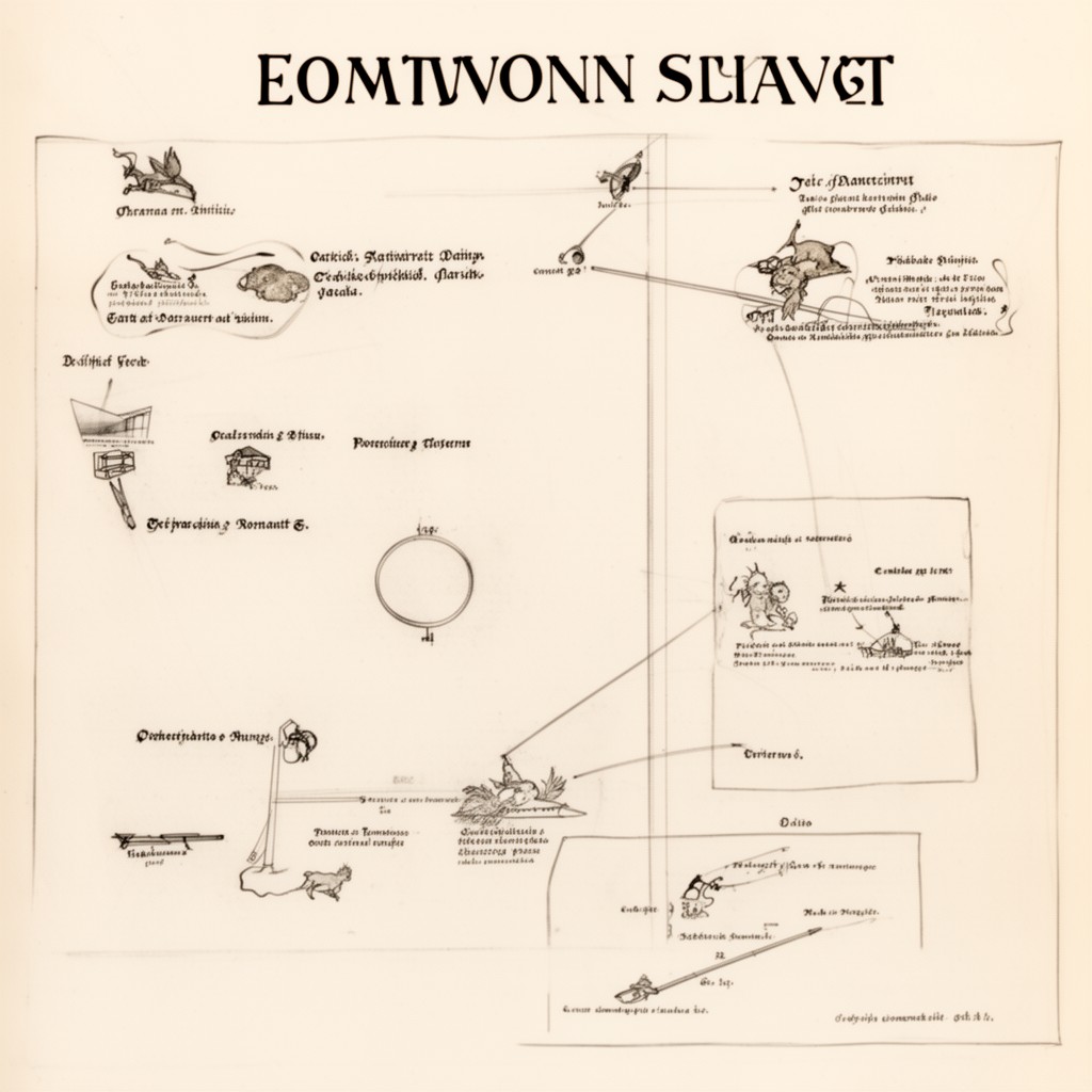 AI-generated illustration of Common Slavic