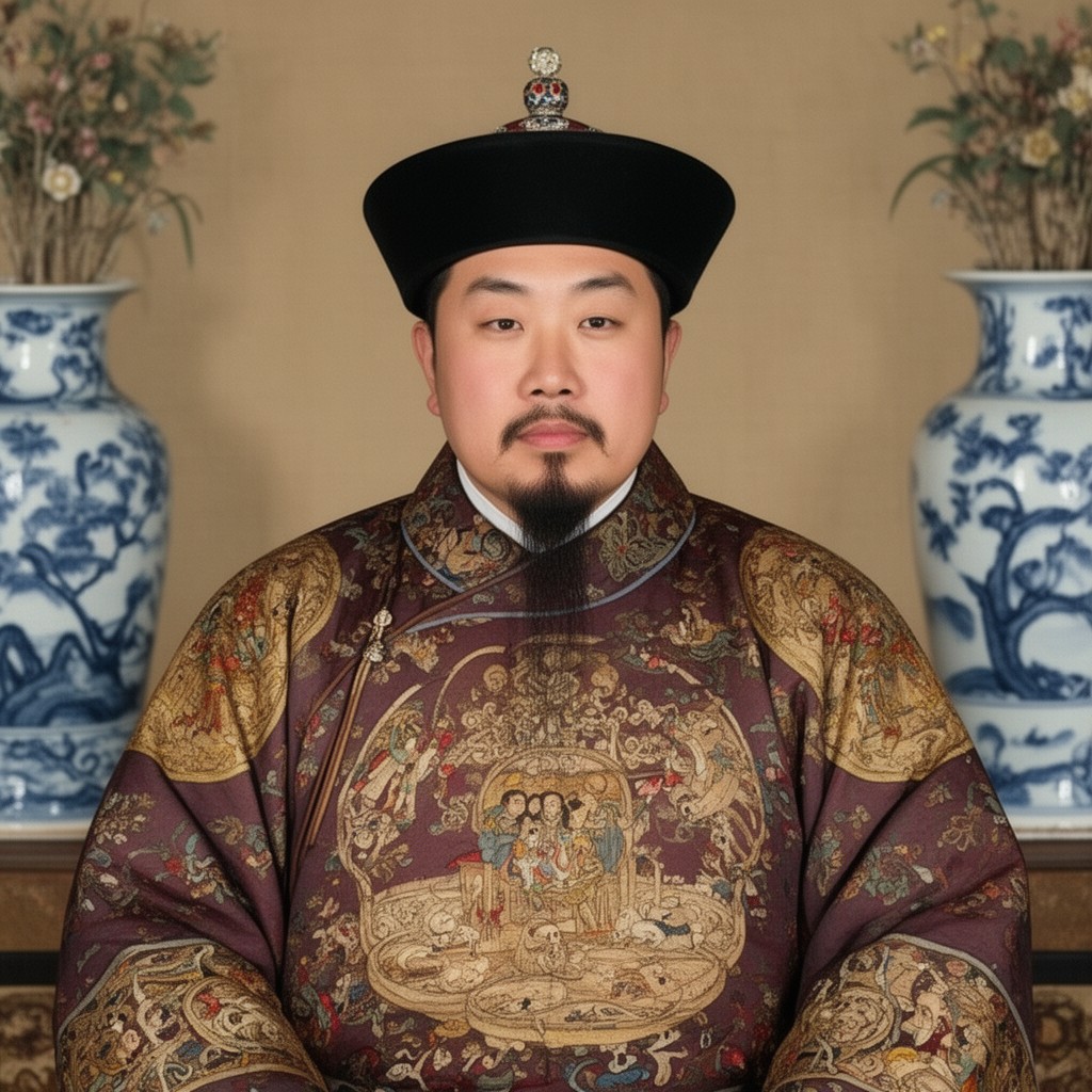 AI-generated illustration of Xuande Emperor