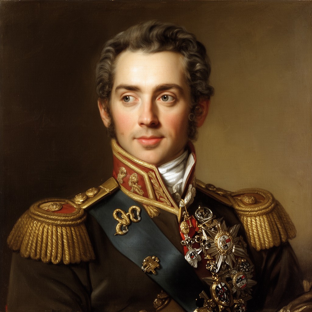 AI-generated illustration of Count Leopold Joseph von Daun