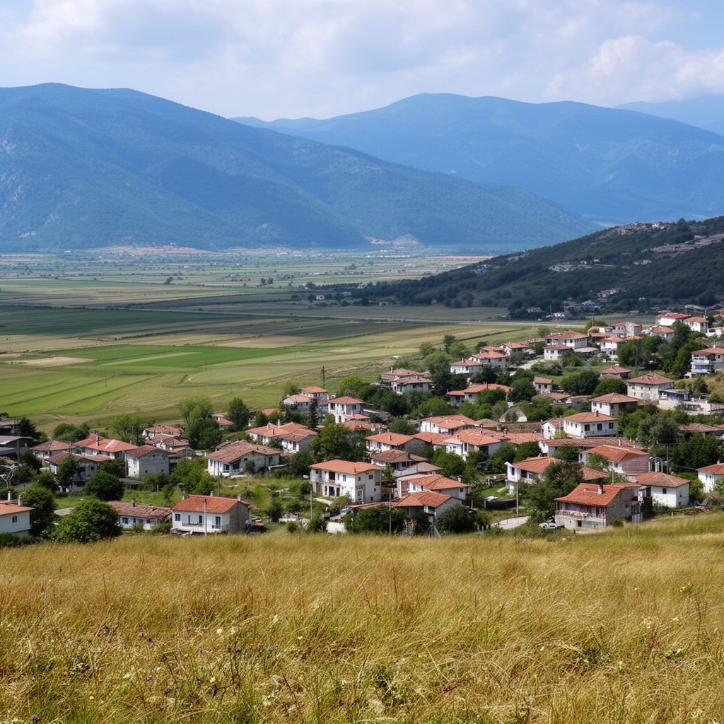 AI-generated illustration of Karditsa regional unit