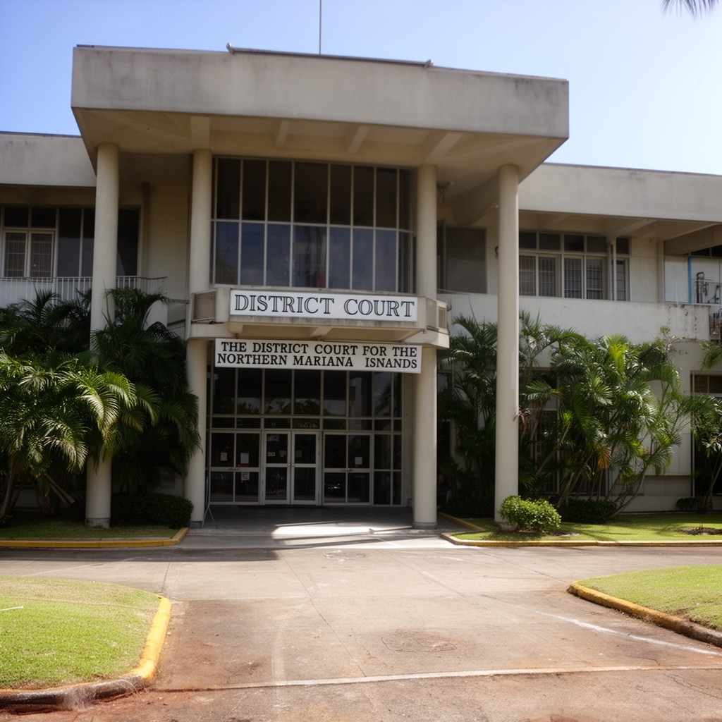 AI-generated illustration of District Court for the Northern Mariana Islands