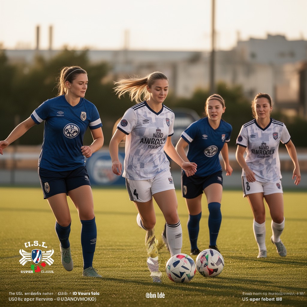 AI-generated illustration of USL Super League
