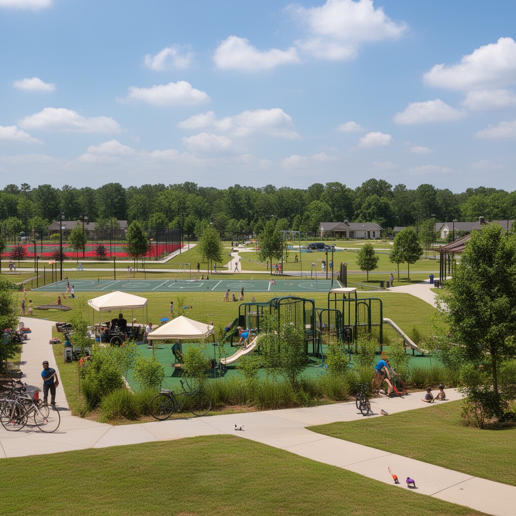 AI-generated illustration of Womble Park