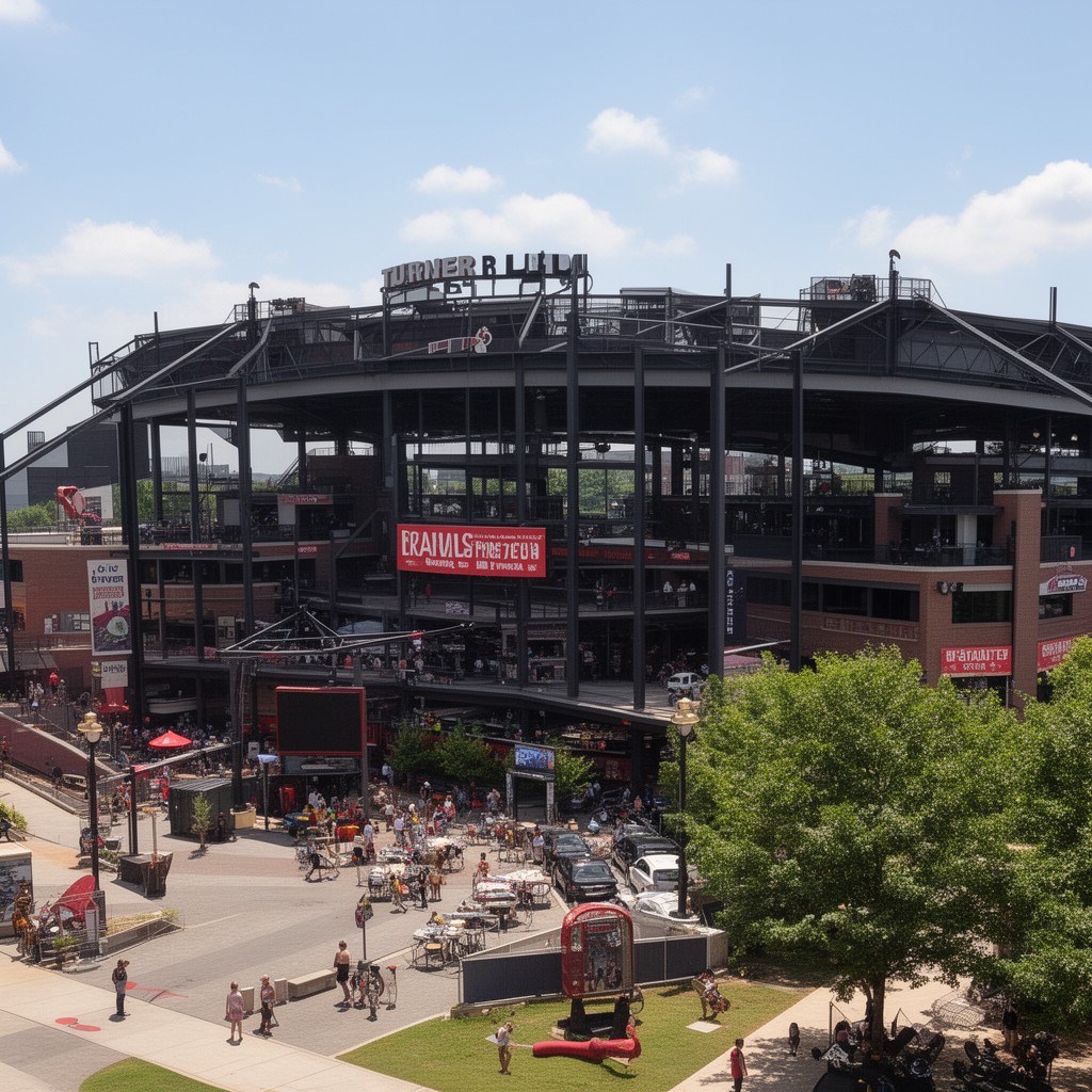 AI-generated illustration of Turner Field