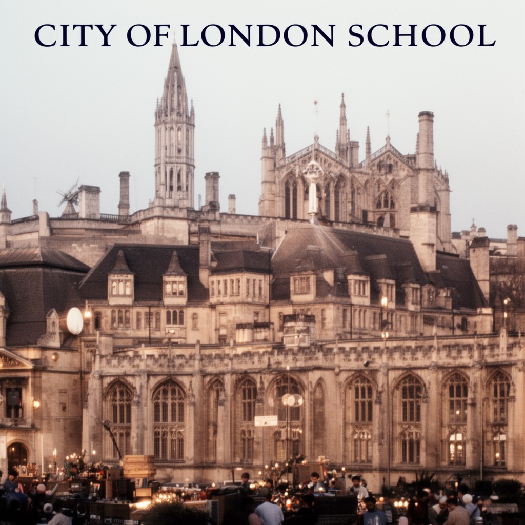 AI-generated illustration of City of London School
