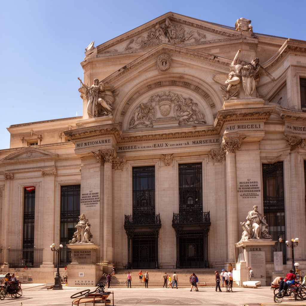 AI-generated illustration of Musée des Beaux-Arts de Marseille