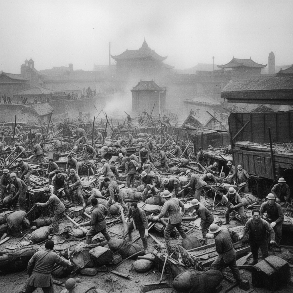 AI-generated illustration of Battle of Taiyuan