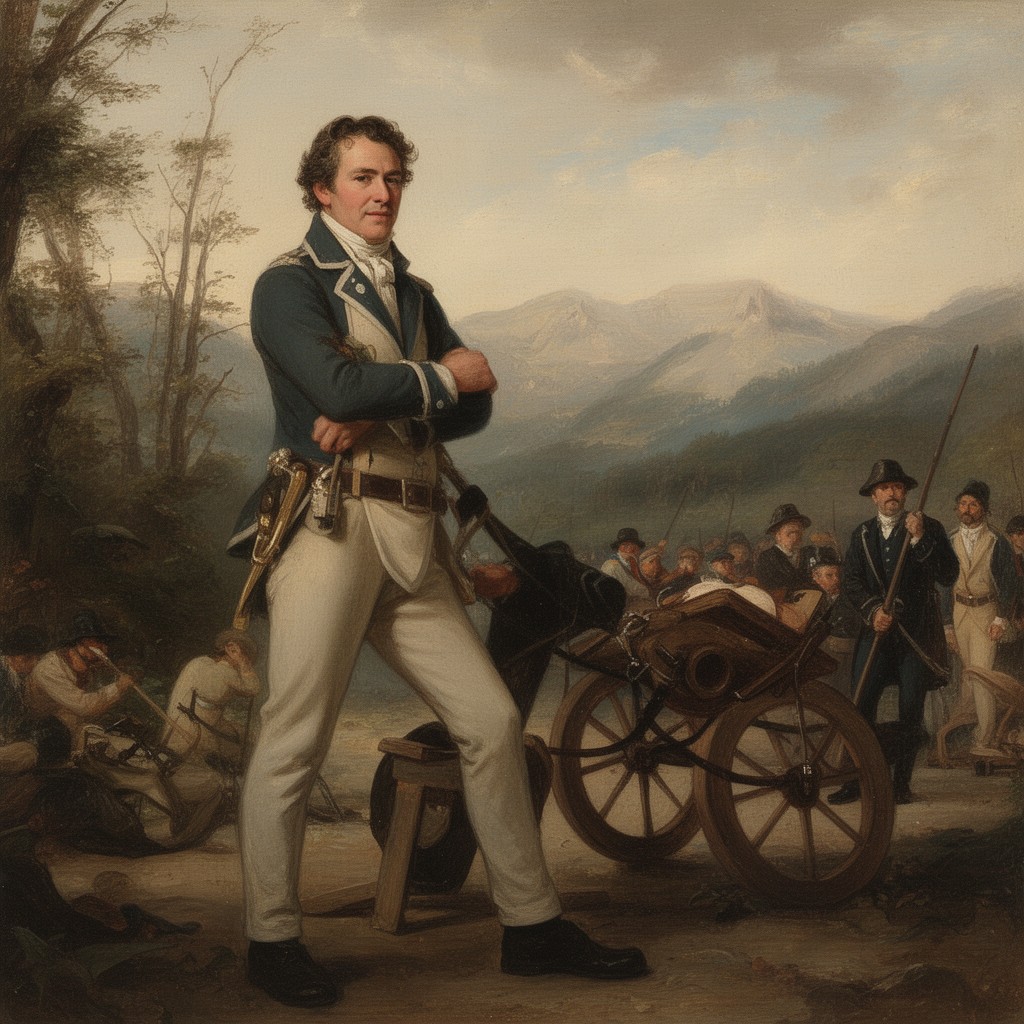 AI-generated illustration of William Clark