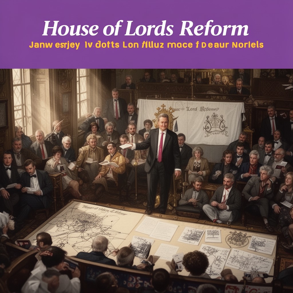 AI-generated illustration of House of Lords Reform