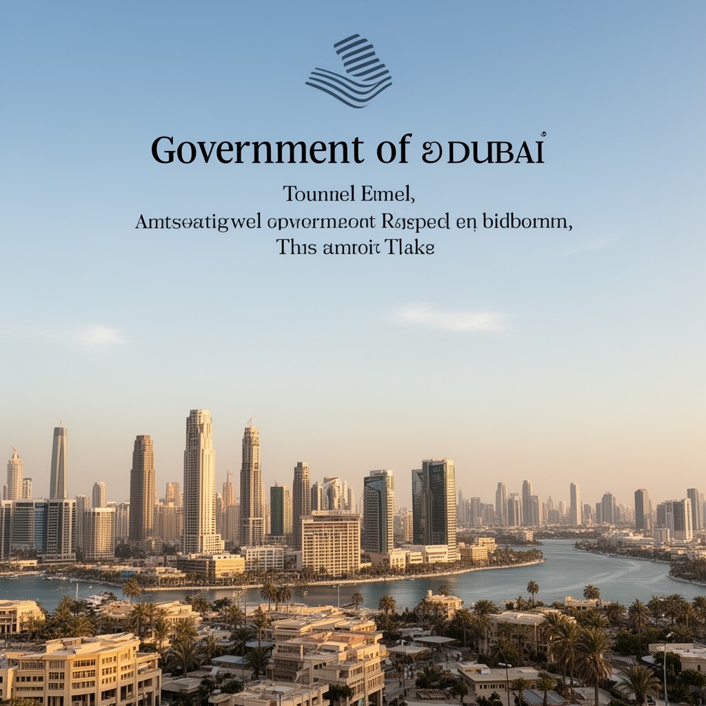 AI-generated illustration of Government of Dubai