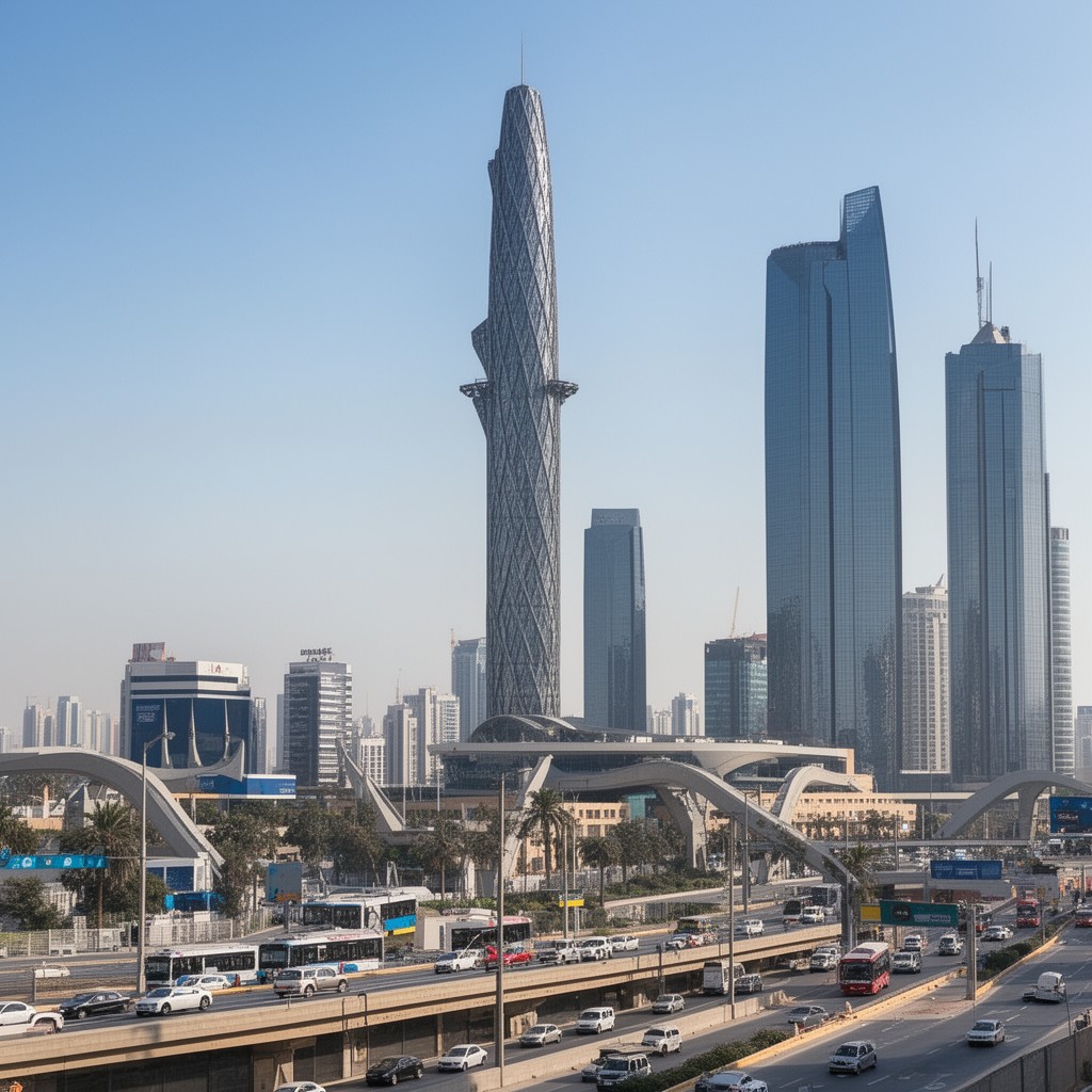 AI-generated illustration of Roads and Transport Authority