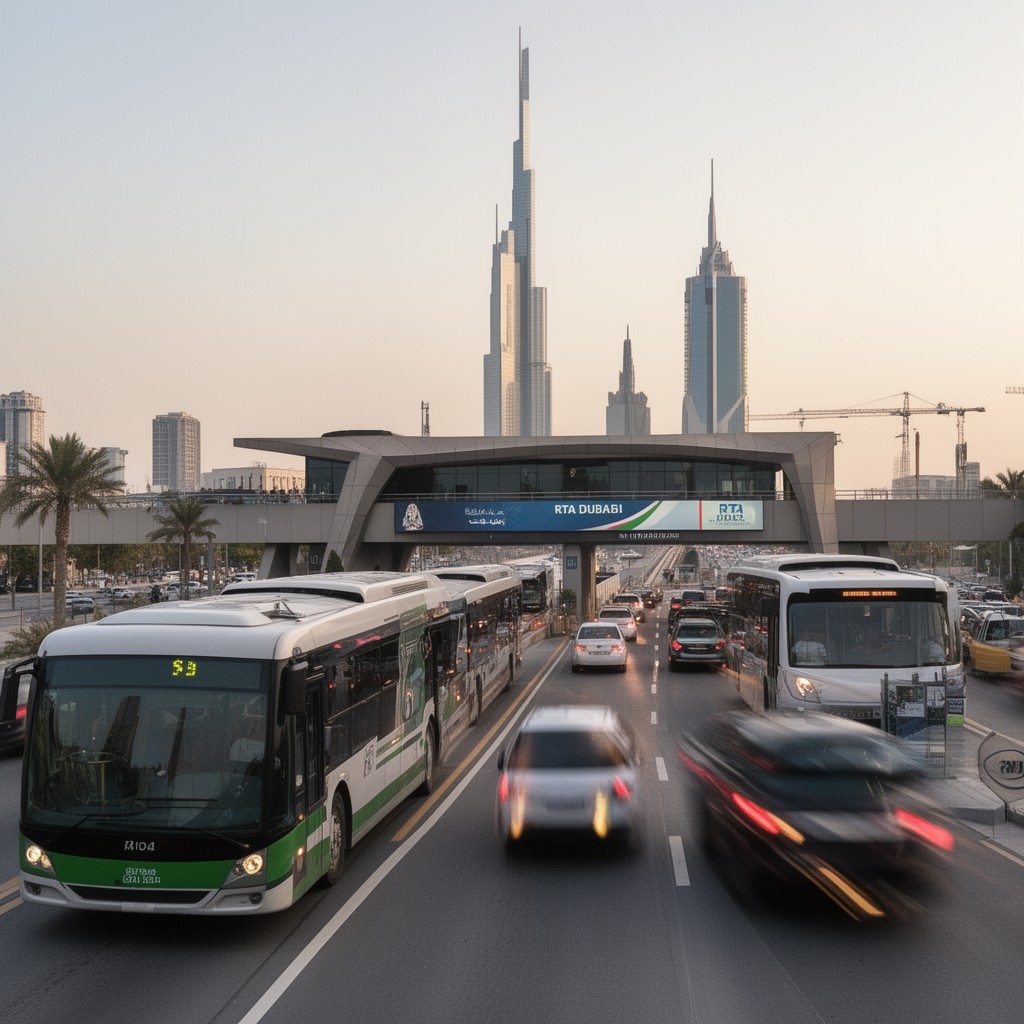 AI-generated illustration of RTA Dubai