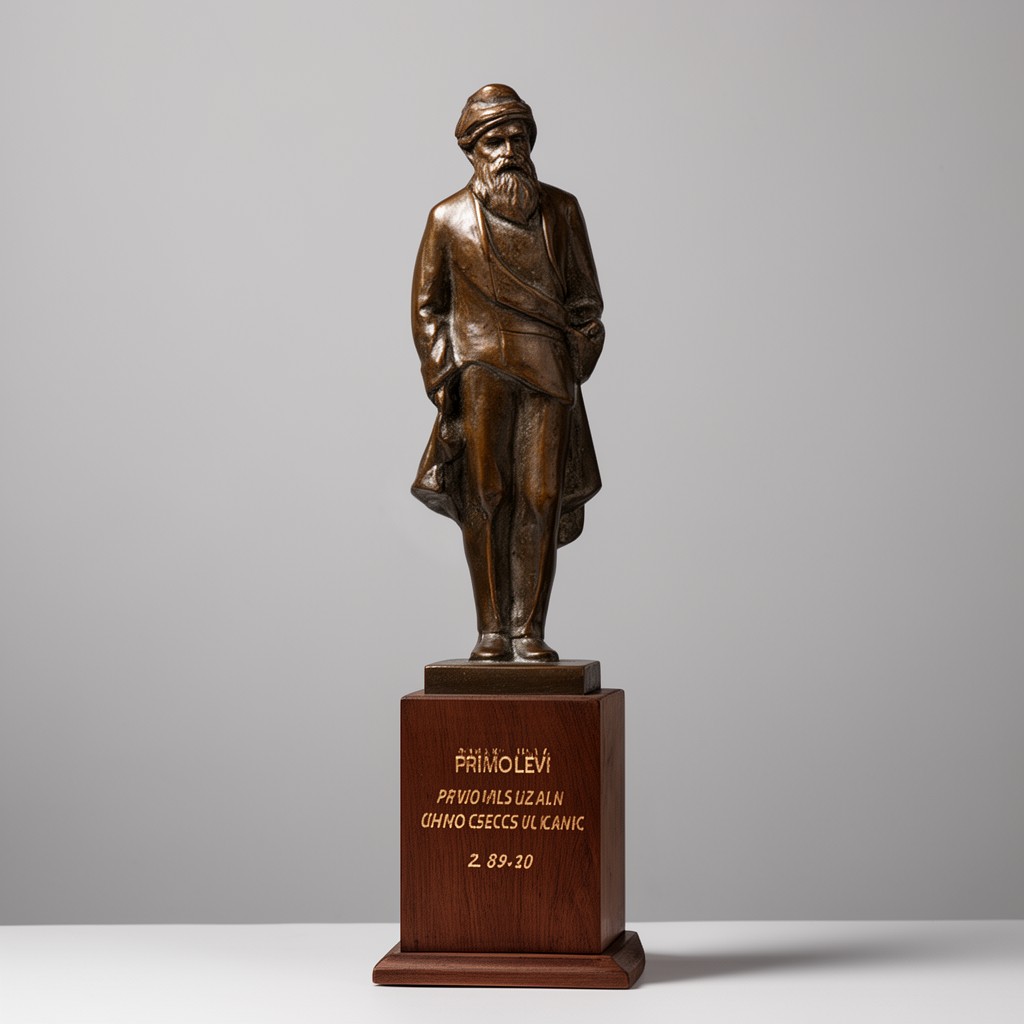 AI-generated illustration of Primo Levi Prize (indirectly associated with author’s reputation)