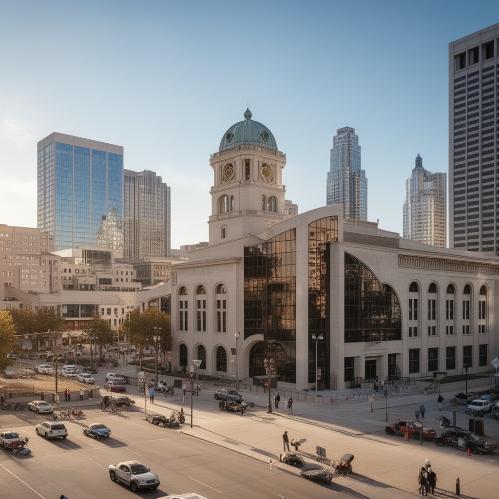 AI-generated illustration of Dallas city government