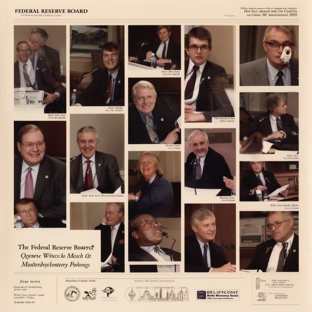 AI-generated illustration of Federal Reserve Board governors