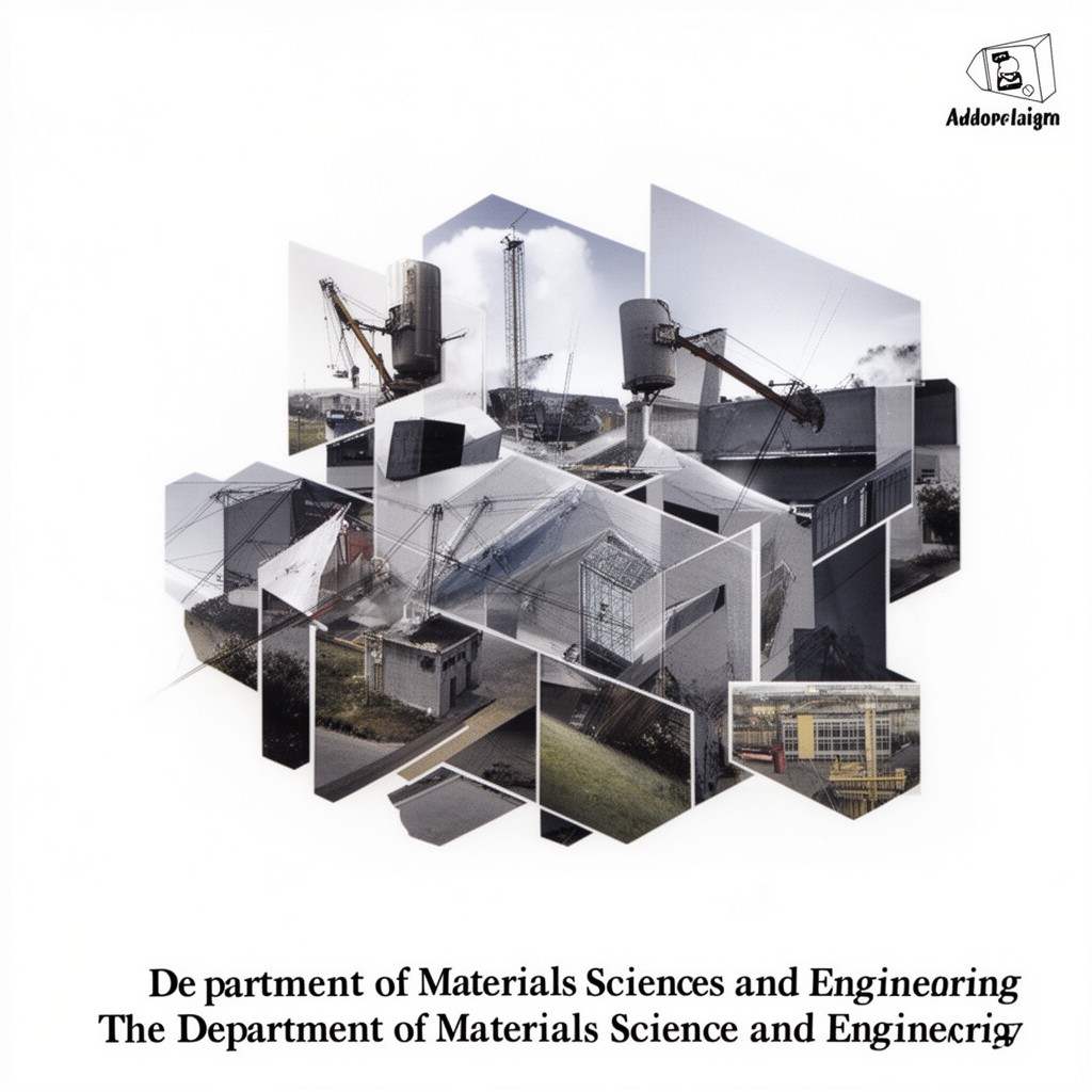 AI-generated illustration of Department of Materials Science and Engineering
