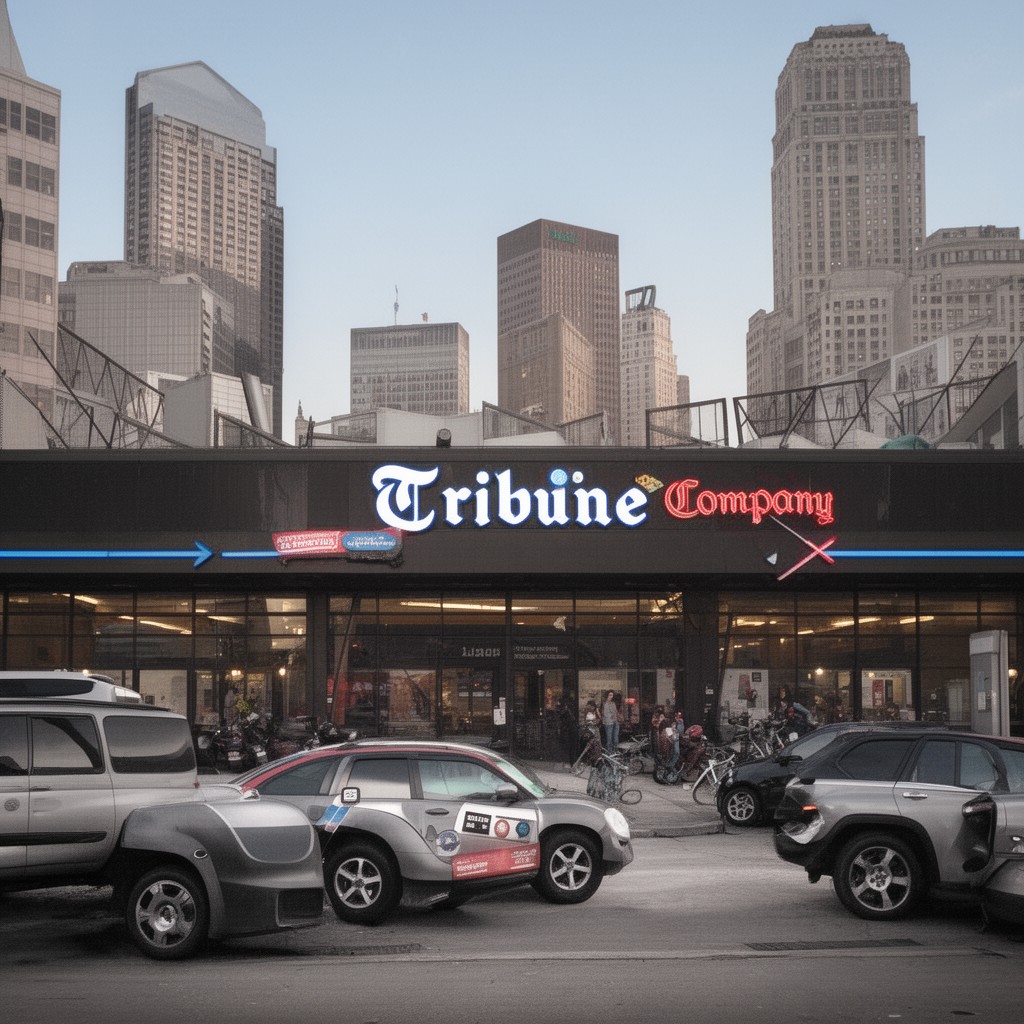 AI-generated illustration of Tribune Company