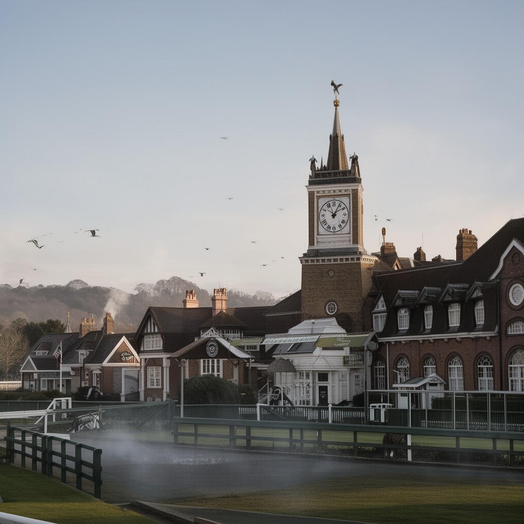 AI-generated illustration of The Jockey Club