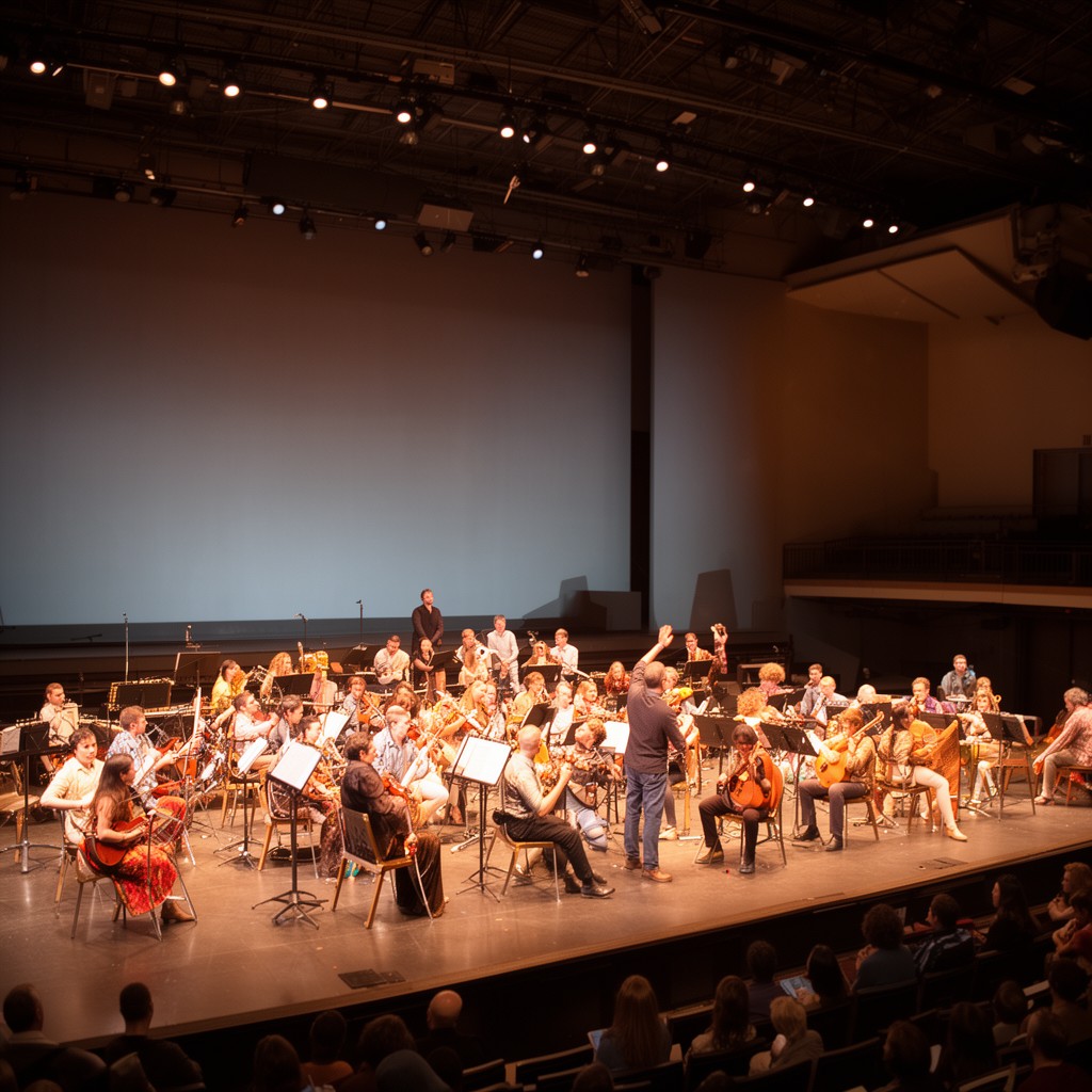 AI-generated illustration of Tryon Festival Theatre