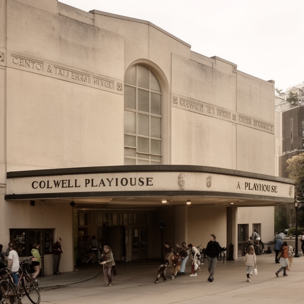 AI-generated illustration of Colwell Playhouse