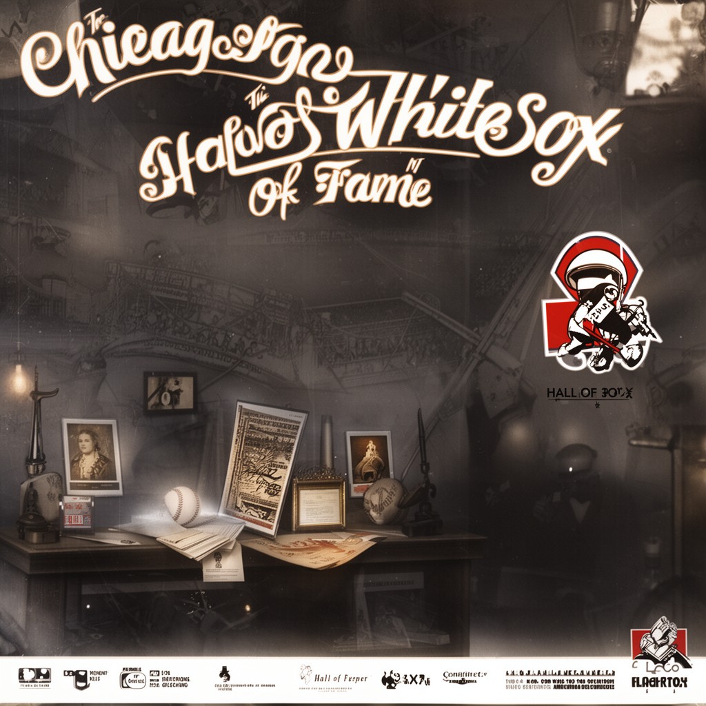 AI-generated illustration of Chicago White Sox Hall of Fame