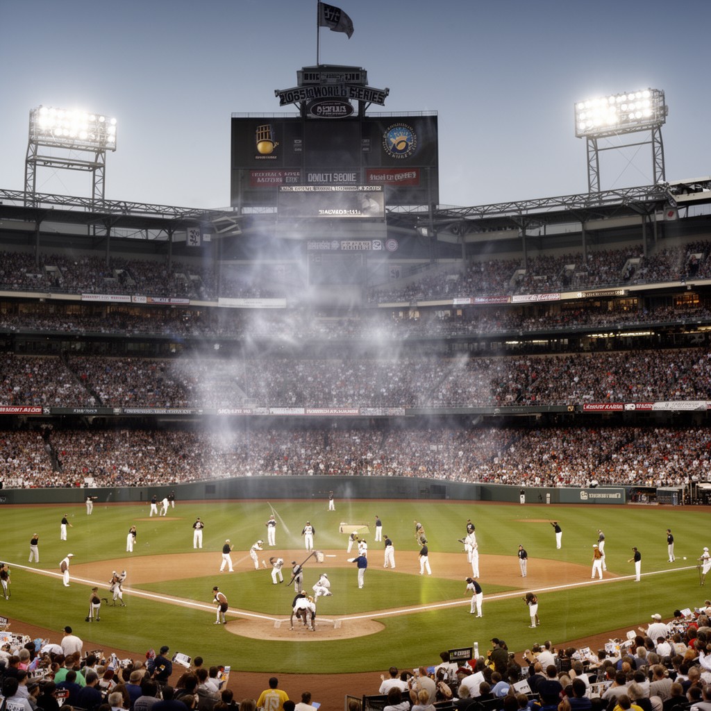 AI-generated illustration of 2005 World Series