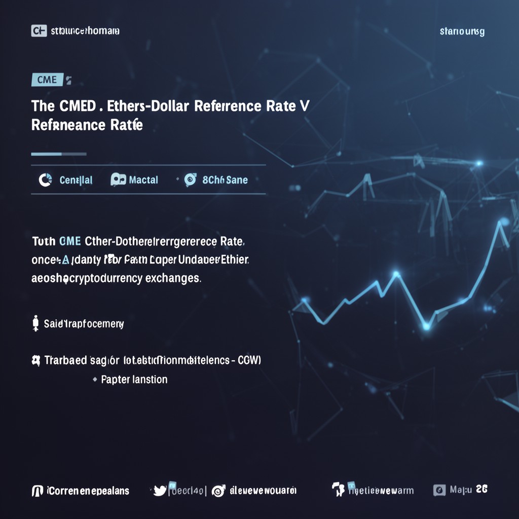 AI-generated illustration of CME CF Ether-Dollar Reference Rate