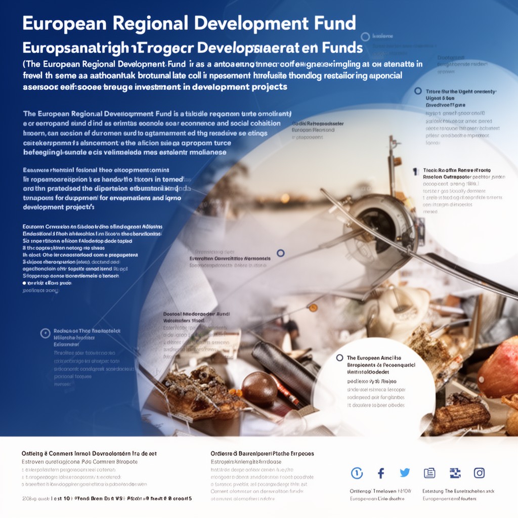 AI-generated illustration of European Regional Development Fund
