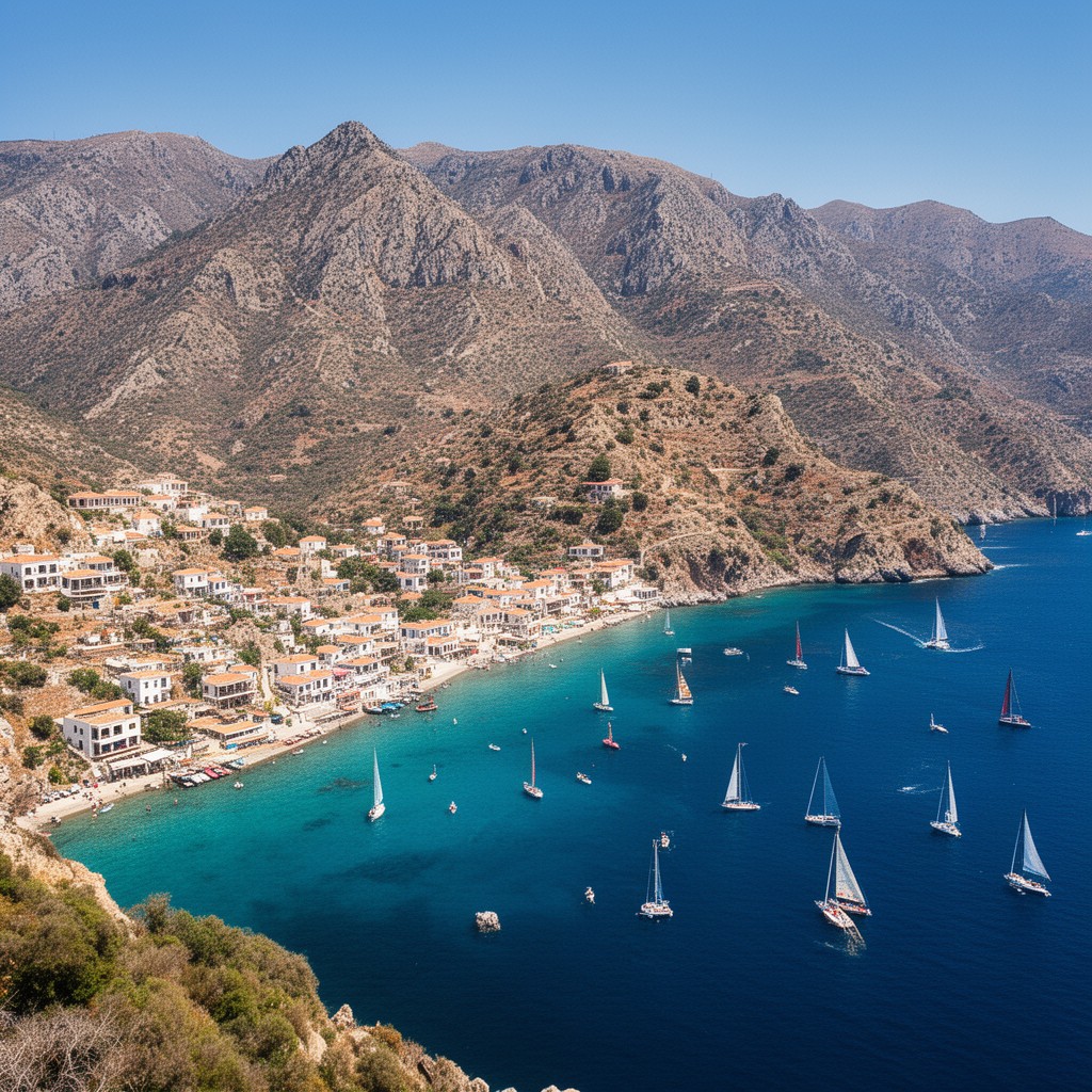 AI-generated illustration of Karpathos