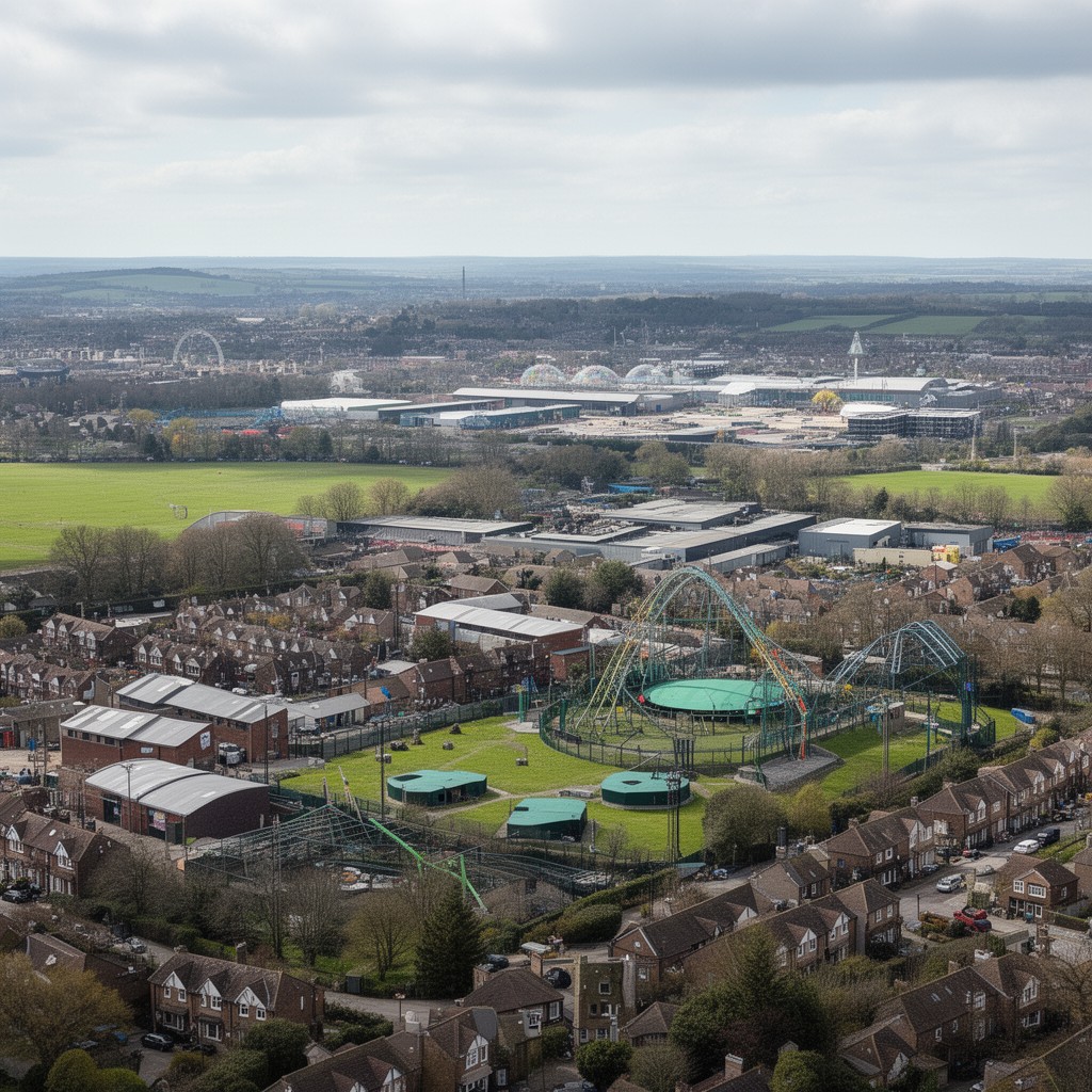AI-generated illustration of Knowsley