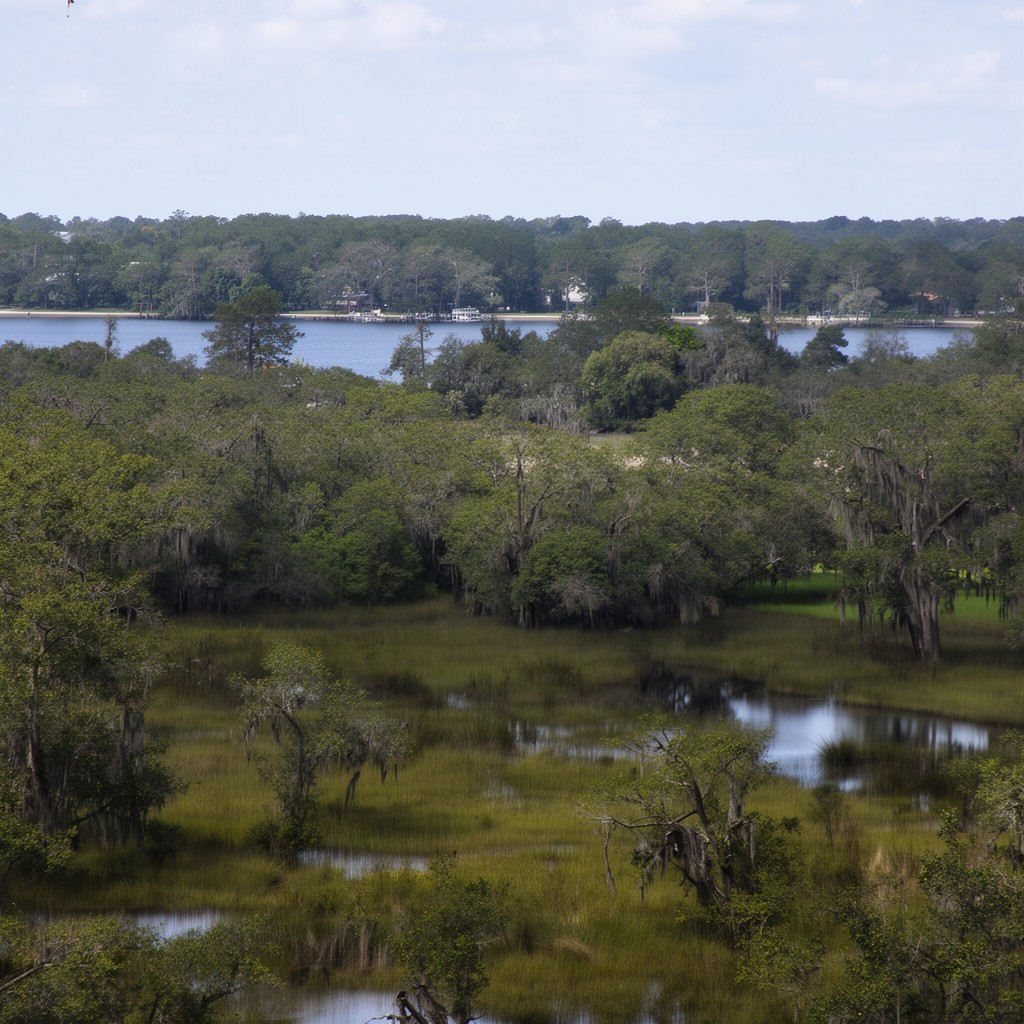 AI-generated illustration of Wakulla County, Florida