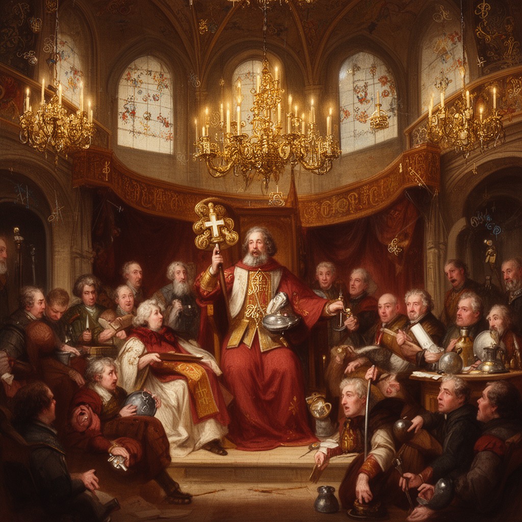 AI-generated illustration of Prince-elector of Trier