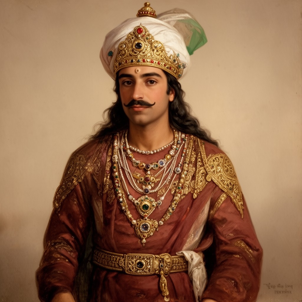 AI-generated illustration of Alauddin Khalji
