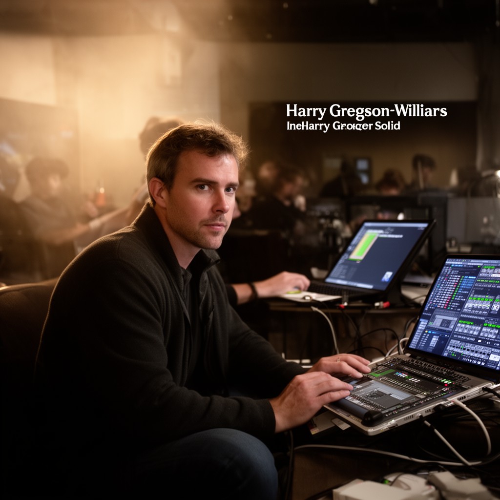 AI-generated illustration of Harry Gregson-Williams