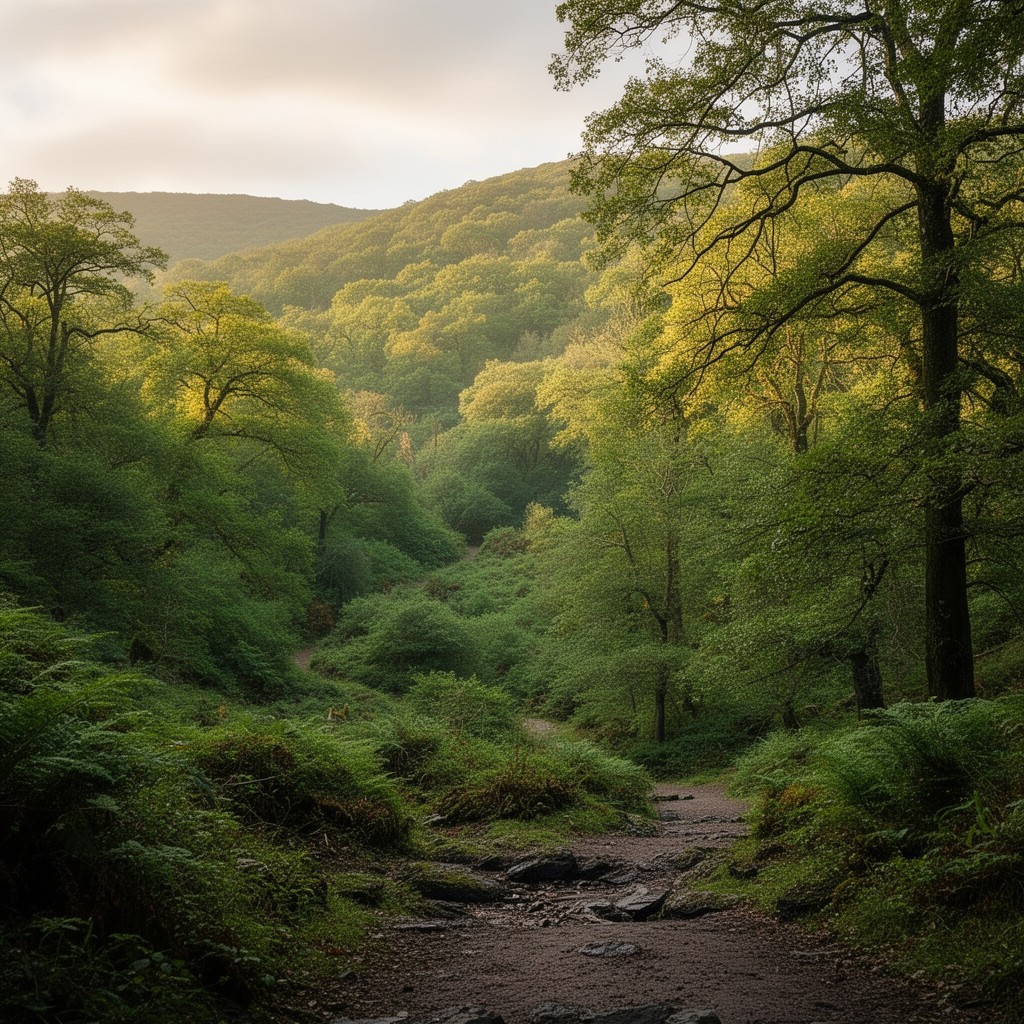 AI-generated illustration of Forest of Dean