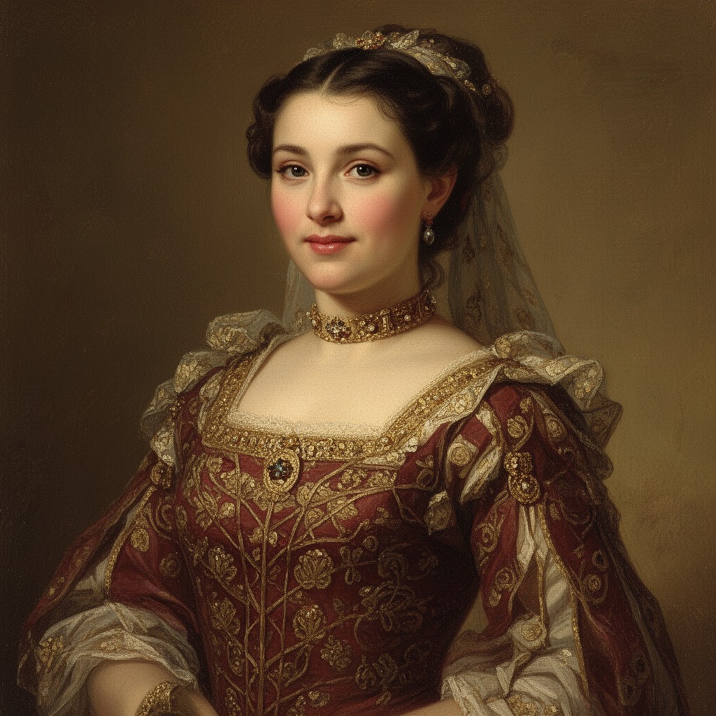 AI-generated illustration of Catalina Cortés