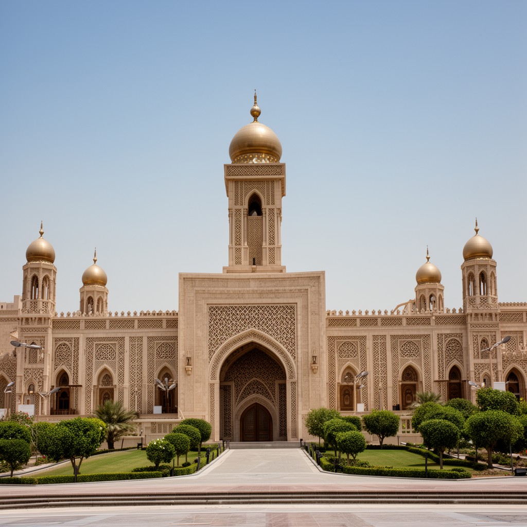AI-generated illustration of Seif Palace