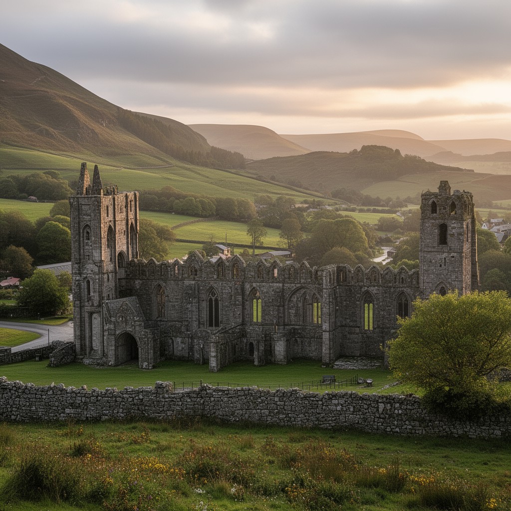 AI-generated illustration of Scottish Borders