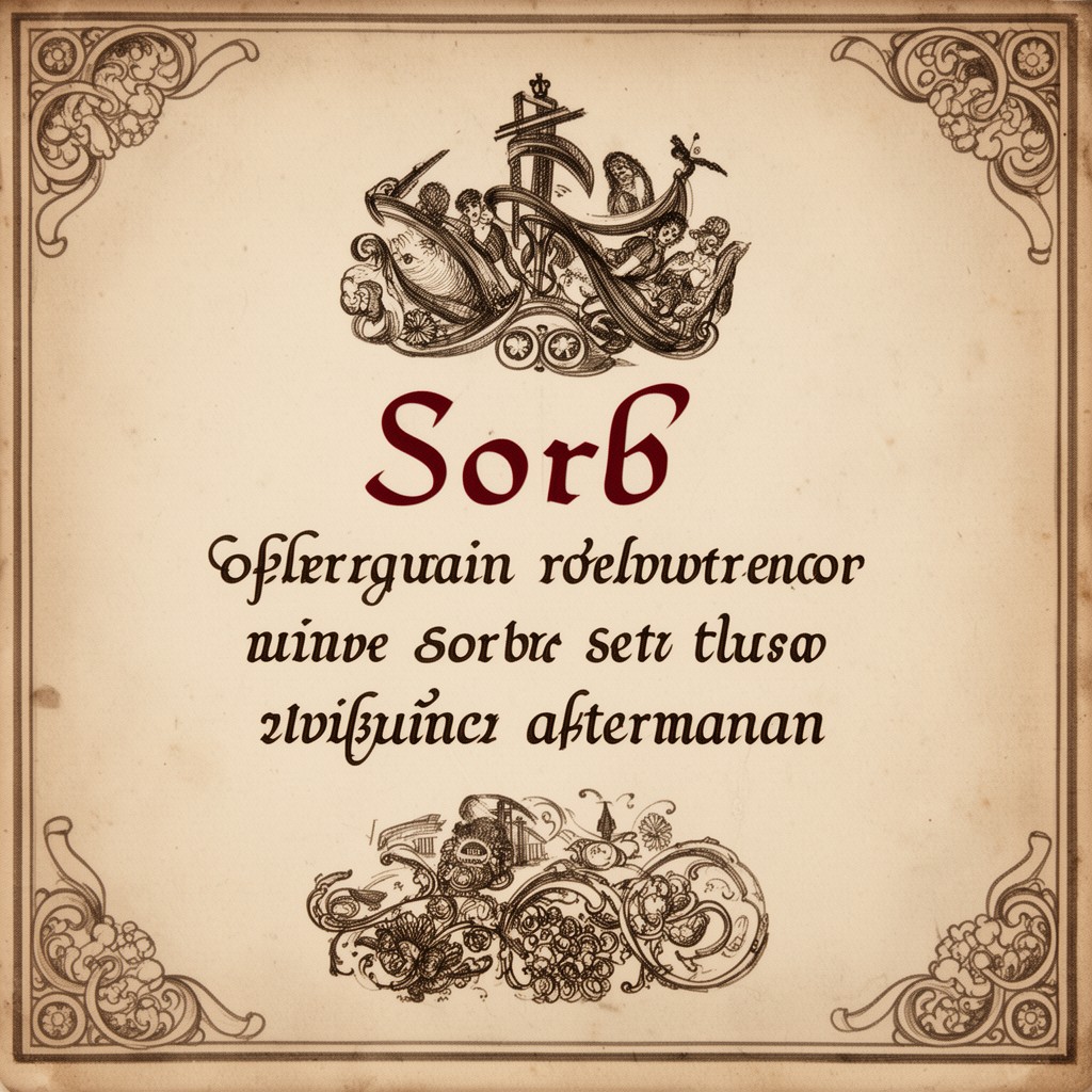 AI-generated illustration of Sorbs