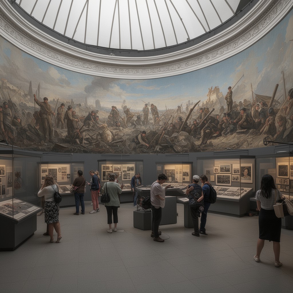 AI-generated illustration of Panorama Museum of the Siege of Sevastopol