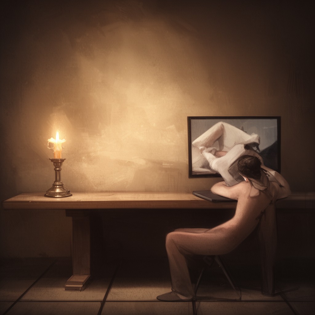 AI-generated illustration of Lent