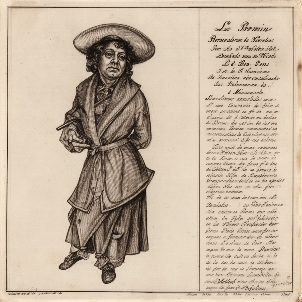 AI-generated illustration of Le Bon Sens