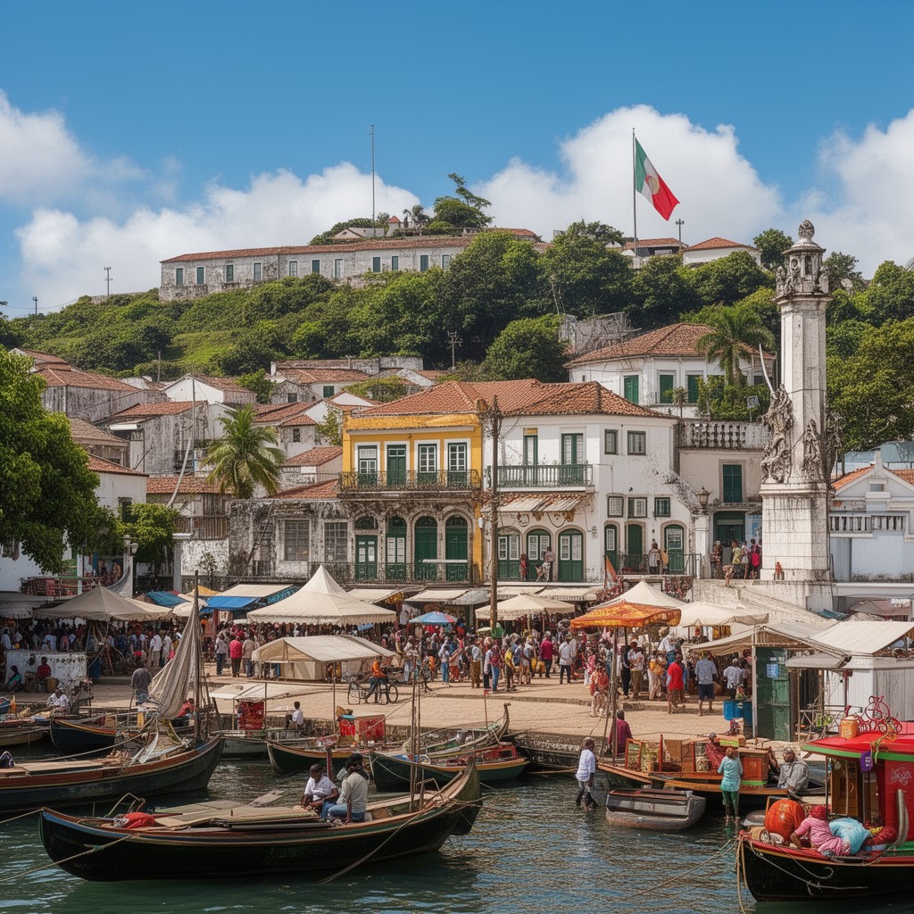 AI-generated illustration of Portuguese India