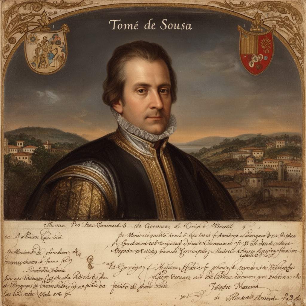 AI-generated illustration of Tomé de Sousa