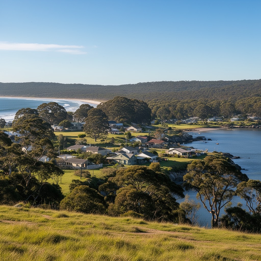 AI-generated illustration of Eurobodalla region